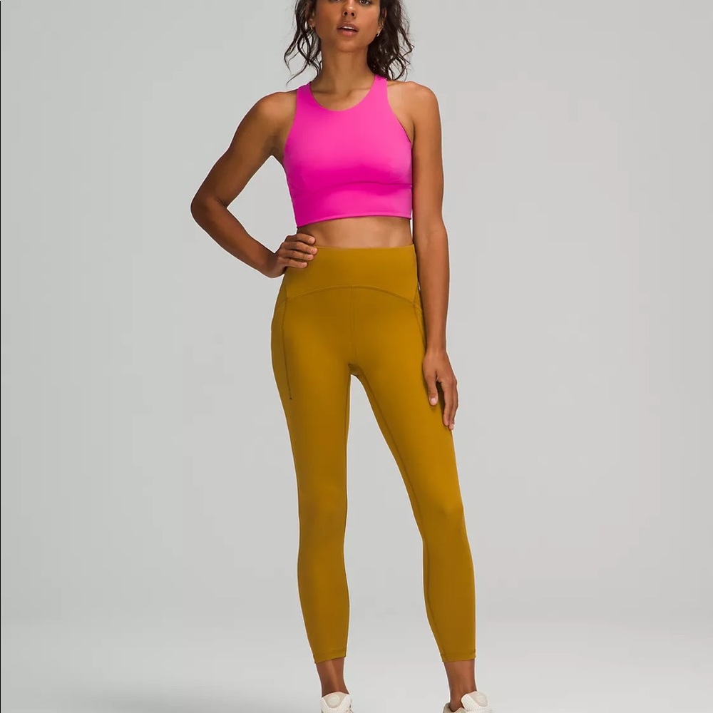 NWT Lululemon Power Thru Tights 25” - Size 4 leggings